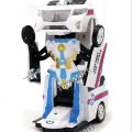 First Aid / Fire Fighting Pioneer Rescue Ambulance Transformer Robot Action Figure Toys Kids Siren Light Sound Imported Quality Children Kids Toy Gift ToyMart Toys Play Set Simulation Toy,ambulance car,robot car sara collection zone.