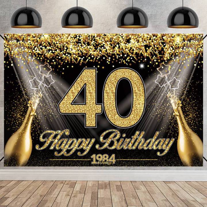Happy%2040th%20Birthday%20Backdrop%20Background%20Banner%20For%20Man%20Woman%20Balloon%20Door%20Curtain%2040%20Years%20Anniversary%2040%20Birthday%20Party%20Decor%20-%20Image%207