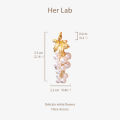 Her Lab Jewelry |Vineyard Themed Pearl Tassel Earrings. 
