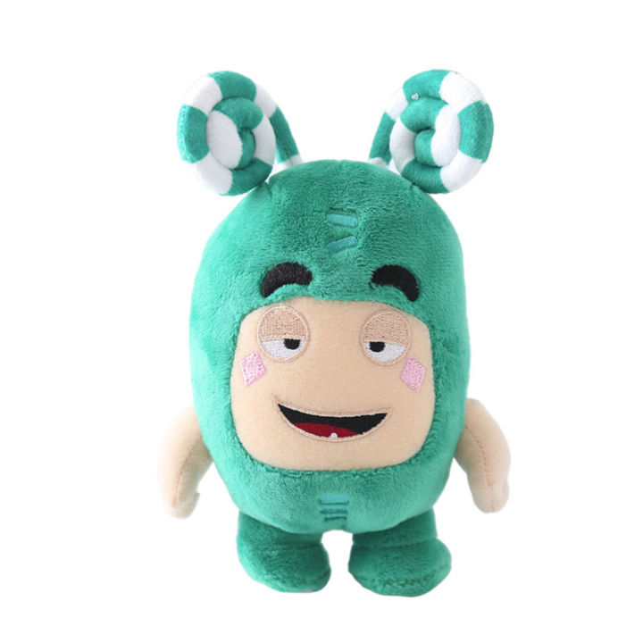 Kawaii Oddbods Fuse Bubbles Newt Pogo Slick Jeff Zee Plush Stuffed Toys Cute Cartoon Anime Mini Dolls Soft Pillow Kid Child Gift