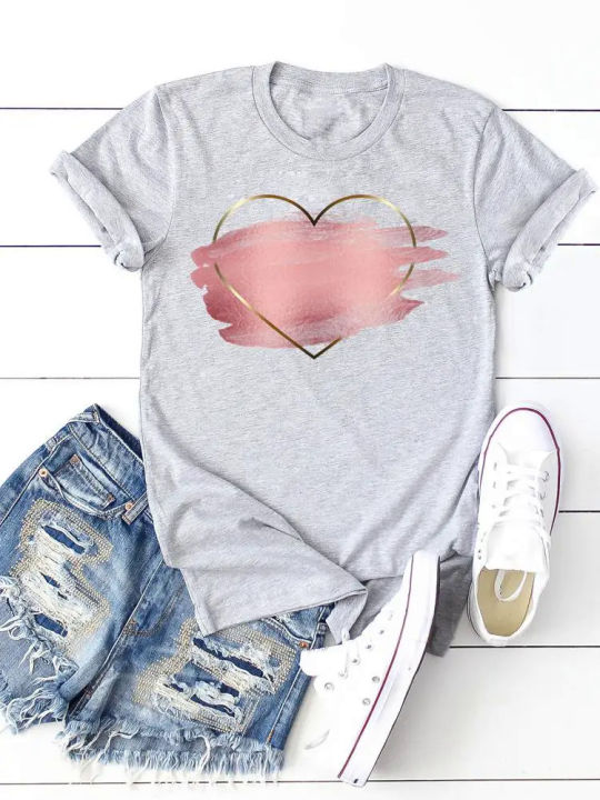 Women%20T%20Clothes%20Avocado%20Love%20Valentine%20Ladies%20Clothing%20Short%20Sleeve%20Graphic%20Tee%20Fashion%20Female%20Casual%20Print%20T-shirts%20-%20Image%205