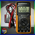 VC9205A Digital Multimeter - A Professional AC/DC LCD Multitester for Precise Measurement featuring Auto Power-Off and Protective Casing.