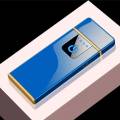 Fingerprint Induction Usb Lighter Charging Windproof Cigarette Lighter. 