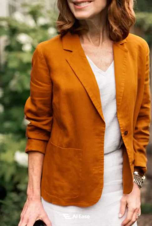 Women%E2%80%99s%20Professional%20Cotton%20Linen%20Blazer%20with%20Front%20Buttons%20and%20Lapel%20Design%20-%20Image%203