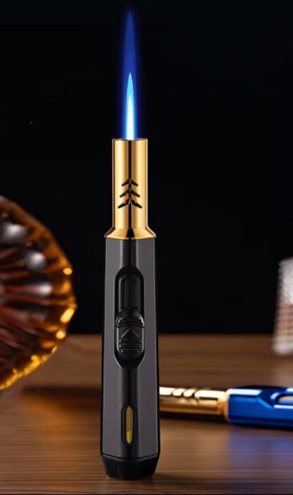 Honest%20Metal%20Torch%20Gas%20Lighters%20Windproof%20Lighter%20Cigar%20Butane%20Jet%20Portable%20Lighter%20Outdoor%20Kitchen%20Blue%20Flame%20-%20Image%205