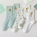 Simplicity Economize Sweet Cherry Frill Solar System Sock Child Spring And Summer.