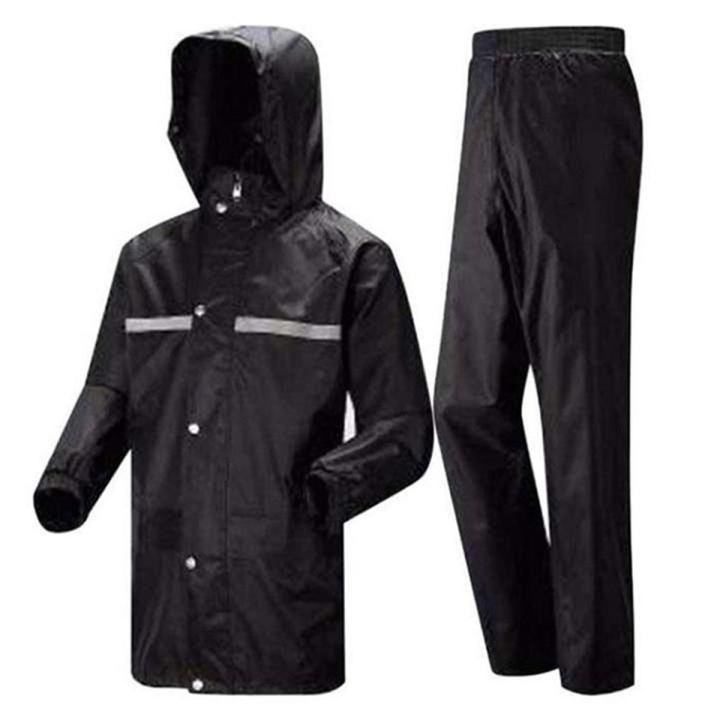 Rain coat 100% Waterproof [black