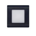 LED Stair Light Wall Lamp Square Recessed Step Lamp aisle lights Footlight Embedded walls lighting with 86 type BOX.