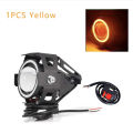 U7 Motorcycle LED Headlights Replacement Headlamp IP67 Waterproof With 3 Modes Round Driving Headlight.