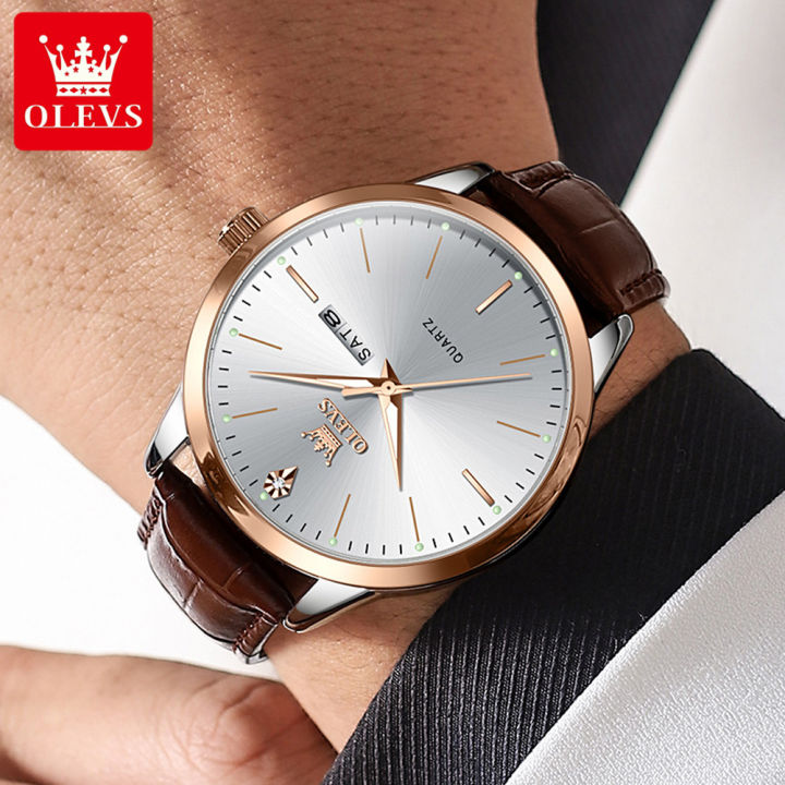 OLEVS%20Watch%20For%20Man%20Original%20Waterproof%202024%20Fashion%20Elegance%20High%20Quality%20Calendar%20Luminous%20Leather%20Watch%20Band%20Quartz%20Watch%202935%20-%20Image%202