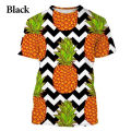 Fruit 3D printed T shirt fashion orange pineapple Men's Women's T-shirt hip-hop casual short-sleeved tshirt tees tops apparel. 