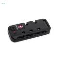 TSA 002 Secure Luggage 3 Digit Combination Lock Suitcase Bag Code Lock Padlock - Portable and Lightweight - TSA13116 Black.