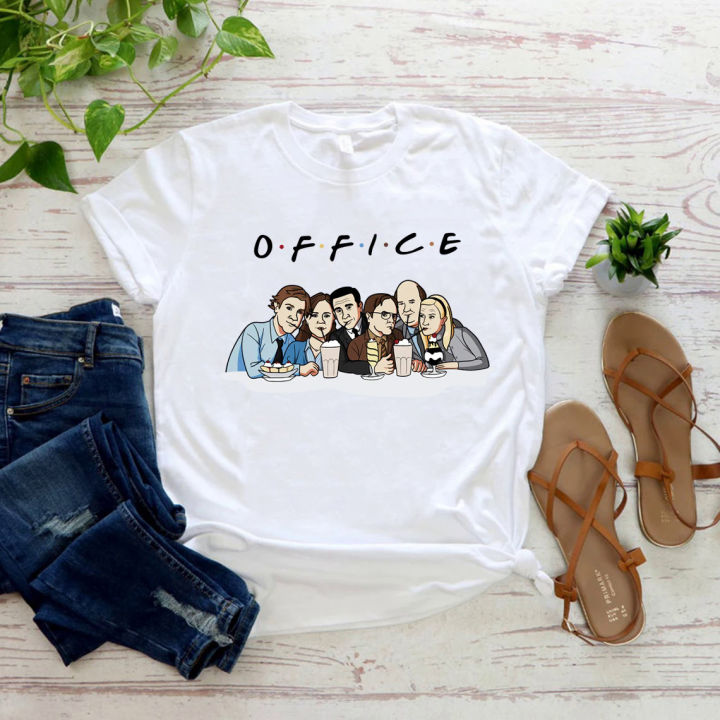 The Office Friends T-shirt Michael Scott Shirt US Office Tshirt The Office Tv Show Shirts Unisex Summer Tees Casual Tops Tshirts