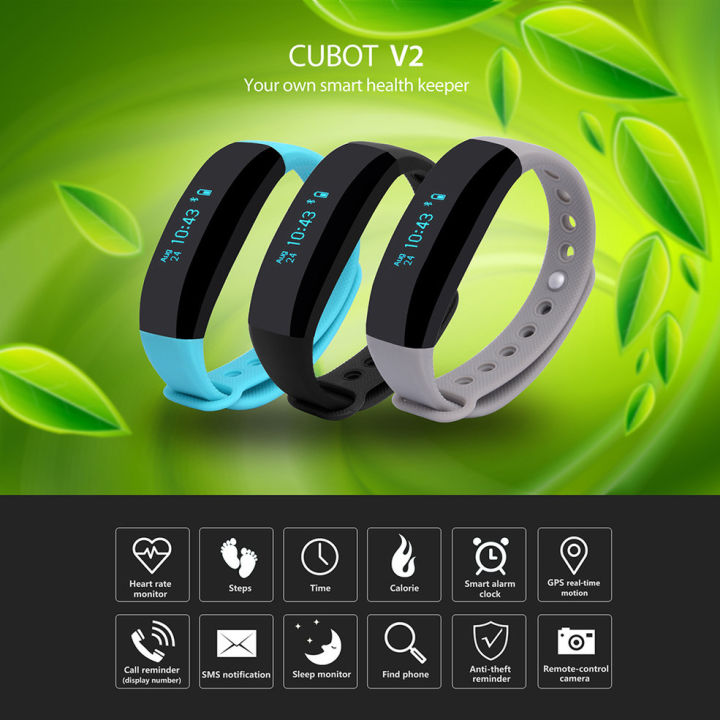 %EF%BC%88NEW%EF%BC%89Cubot%20V2%200.88%20Inch%20Smart%20Watch%20Oled%20Screen%20Heart%20Rate%20Monitoring%20Smart%20Band-gray%20-%20Image%205