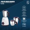 Philips HL7505 500W Mixer Grinder (White & Purple) – Official Philips Product.