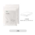 0J7I travel trip mat disposable bedspread elastic dirty waterproof cover non-woven bed sheet mattress dust protection.