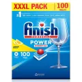 Finish Powerball All In One Deep Clean Dishwasher Lemon Sparkle - 100 Tablets. 