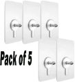 05PCS/10PCS/20PCS 8mm Screw Hooks with Nut Self Adhesive Hanging Holder Shelf Rack Mounted Photo Picture Wall Free Drill Kitchen Bathroom Decor.