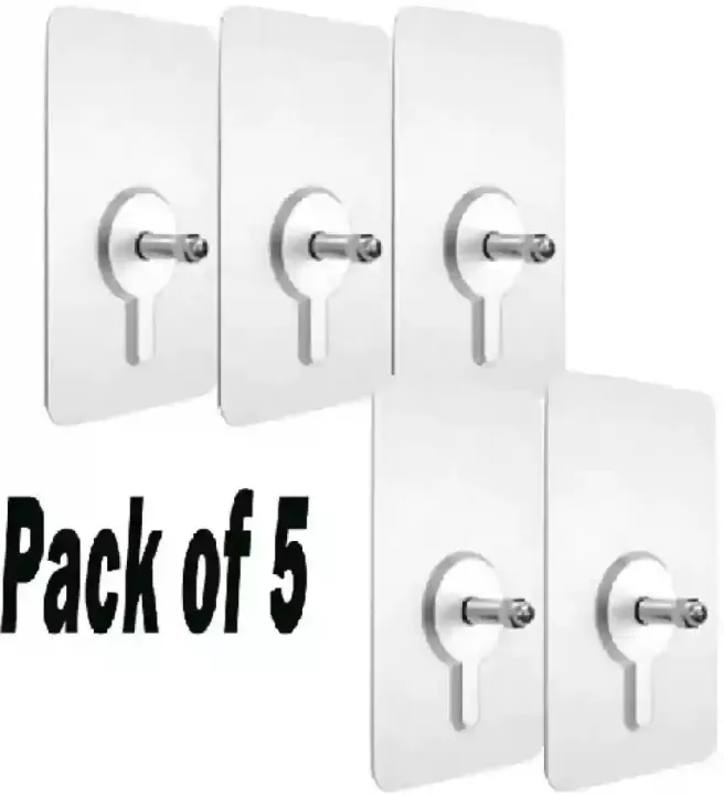 05PCS/10PCS/20PCS%208mm%20Screw%20Hooks%20with%20Nut%20Self%20Adhesive%20Hanging%20Holder%20Shelf%20Rack%20Mounted%20Photo%20Picture%20Wall%20Free%20Drill%20Kitchen%20Bathroom%20Decor%20-%20Image%204
