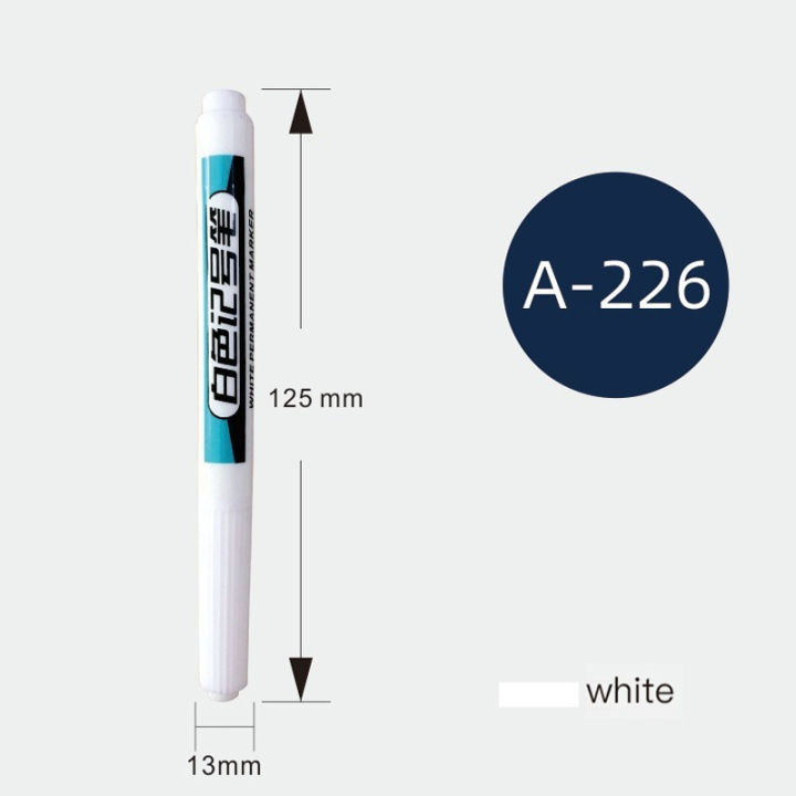 1/4Pcs%20White%20Permanent%20Paint%20Pen%20set%20for%20Wood%20Rock%20Plastic%20Leather%20Glass%20Stone%20Metal%20Canvas%20Ceramic%20Deep%20Hole%20Marker%200.7mm%20-%20Image%206