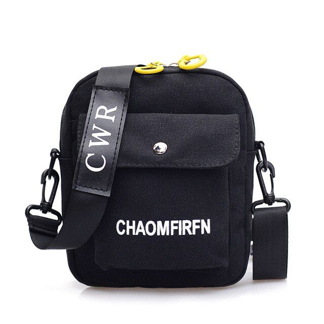 INS Canvas Small Bags For Women 2022 New Trendy Korean Style Versatile Messenger Bag Student Shoulder Bag Girl's Crossbody Pouch