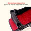 4 Wheel Ultralight Folding Baby Travel Stroller Trolley Stroller Safety Carriage Newborn Stroller - Red.
