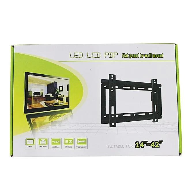 Lcd%20/%20led%20/%20plasma%204k%20flat%20tv%20wall%20mount%2014%20-42%20inch-black%20-%20Image%202