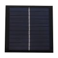 1W 5.5V Solar Cell Epoxy Polycrystalline Solar Panel+Clip For Charging 3.7V Battery System Toy LED Light Study 95*95MM.