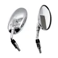 Motorcycle Rearview Mirror Universal Convex Mirror Reversing Mirror Parts Component. 