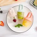 1Pcs Ice Cream Popsicle Mould Silicone Non-toxic Popsicle Ice Cream Mold Innovative Cute Homemade Stick Ice Cream Maker. 