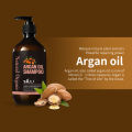 Silu Professional- Argan Oil Shampoo for all types of hair for unisex- 500 ML. 