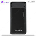 AWEI P5K Portable Power Bank 10000mAh Power bank Dual USB A Type c Micro Dual input Fast Charge.