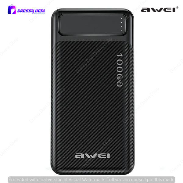 AWEI%20P5K%20Portable%20Power%20Bank%2010000mAh%20Power%20bank%20Dual%20USB%20A%20Type%20c%20Micro%20Dual%20input%20Fast%20Charge%20-%20Image%203