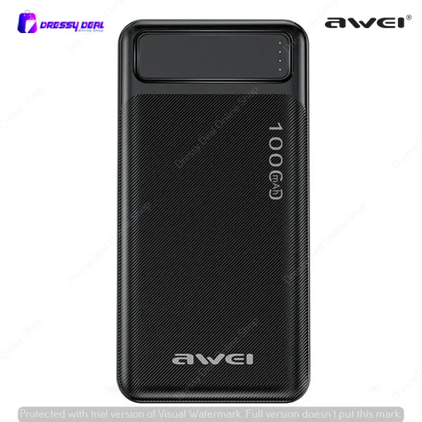 AWEI%20P5K%20Portable%20Power%20Bank%2010000mAh%20Power%20bank%20Dual%20USB%20A%20Type%20c%20Micro%20Dual%20input%20Fast%20Charge%20-%20Image%203