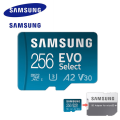 ♥100%Original Product+FREE Shipping+COD♥ 100% Original Samsung Micro SD Card EVO Select Endurance Memory Card 64GB 128GB 256GB 512GB 1024GB SDXC Class 10 U3 High Speed.