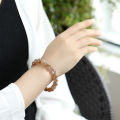 Jingyao Sun Stone Backbone Bracelet Moonstone Single Circle Three Circles Crystal Bracelet 6-10mm Women's Men's Sunstone.
