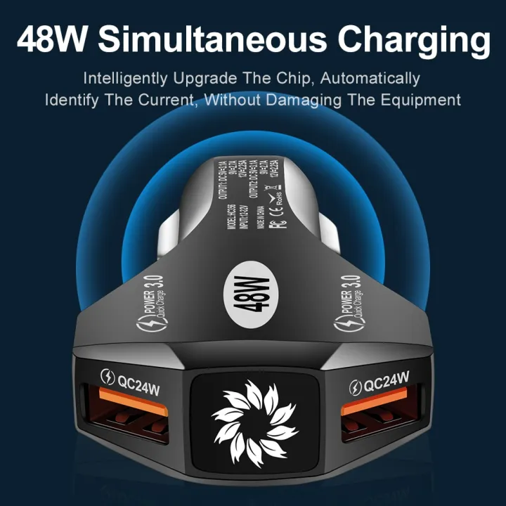 48W%20Car%20Charger%20Fast%20Charging%20For%20iPhone%2013%20Pro%2012%20Max%20Xiaomi%20mi%20Huawei%20Quick%20Charge%203.0%204.0%20Mobile%20Phone%20Charger%20Adapter%20in%20Car%20-%20Image%202