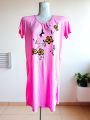 Casual Use Cotton Short Sleeve T-shirt For Ladies/Teenager.