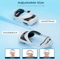 Adjustable Head Strap Compatible For Meta Quest 3 VR Headset Accessories Reduced Pressure Enhanced Support Headband Replacement.
