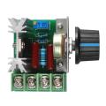LALA 220V 2000W Speed Controller SCR Voltage Regulator Dimming Dimmers Thermostat.