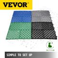 VEVOR 25/50 PCS Drainage Tiles Interlocking PP Plastic Tiles 12x12 Deck Tiles Outdoor Interlocking Tiles Deck Flooring Kitchen. 