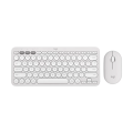 Logitech Pebble 2 Tonal White Bluetooth Keyboard & Mouse Combo #920-012188/920-012201. 