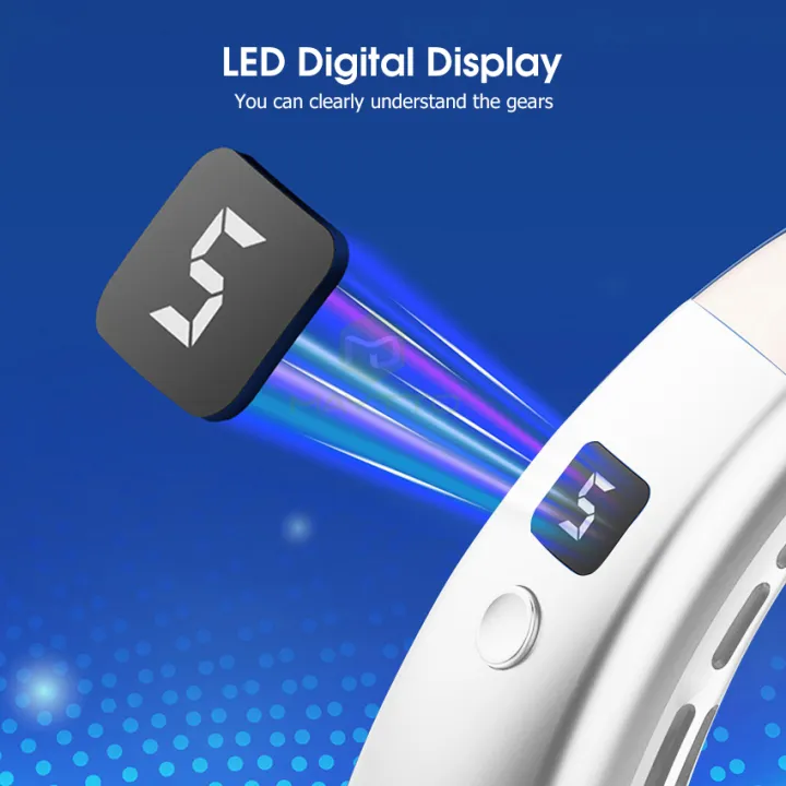 Maytto%20Hanging%20Neck%20Fan%20Mini%20Portable%20Fan%20Semiconductor%20Refrigeration%20With%20Digital%20Display%20Rechargeable%20Super%20Silent%20Neck%20Fan%20Leafless%20Fan%20Lazy%20Person%20Hanging%20Neck%20Fan%20-%20Image%204