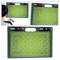 Football Marker Pen Professional Erasable Marker Gifts Coaches Clipboard Soccer Marker Board for , Strategy Plan, Training.