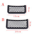 Car Net Pocket Storage Bag Seat Side Back Storage Net Bag Phone Holder Pocket Organizer 1pcs.