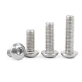 1 Box M2 M3 M4 M5 Hex Button Socket Head Cap Screw Nut Hexagon Metric Thread Machine Bolt Assortment Kit Set 304 Stainless Steel. 
