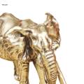 Brass Elephant Figurine Animal Sculpture Home Decoration for Home Desk. 