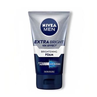 NIVEA MEN Extra Bright 10X Effect Brightening Foam - 100 ML