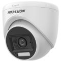 Hikvision DS-2CE76D0T-LPFS 2MP Dual Light Audio Fixed Turret Camera.