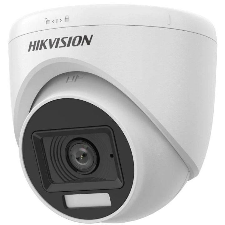 Hikvision DS-2CE76D0T-LPFS 2MP Dual Light Audio Fixed Turret Camera